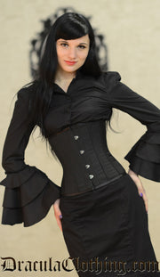 Pinstripe Waspie Corset