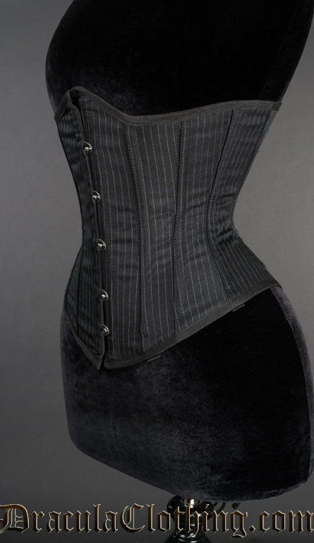 Pointed Pinstripe Underbust 