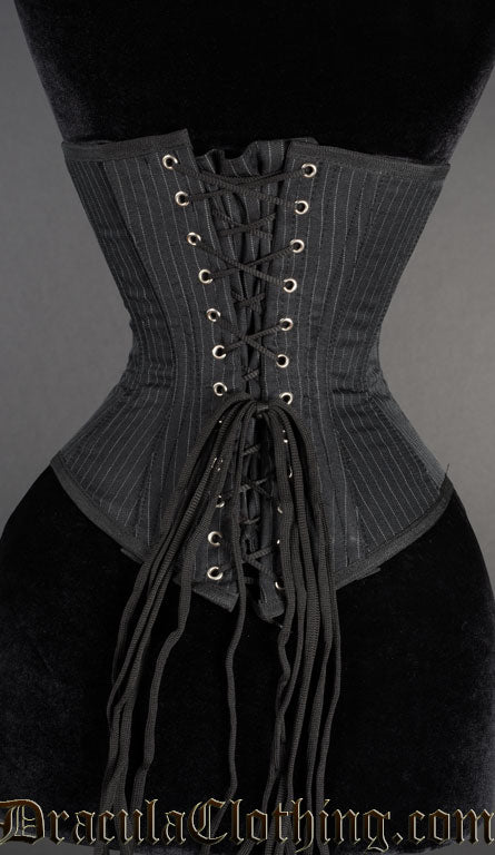 Pointed Pinstripe Underbust 