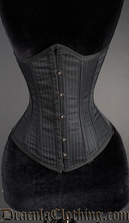 Pointed Pinstripe Underbust 