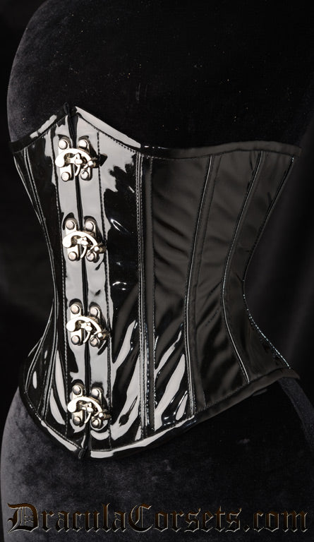Pointed PVC Clasp Corset