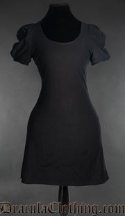 Puff Sleeve Collar Dress