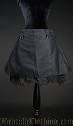 Pull Up Short Skirt