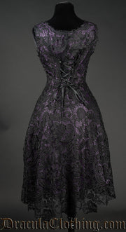 Purple Art Deco Dress