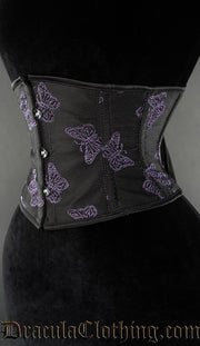 Purple Butterfly Waist Cincher