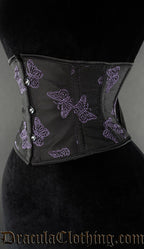 Purple Butterfly Waist Cincher