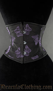 Purple Butterfly Waist Cincher