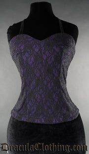 PURPLE LACE BLOUSE