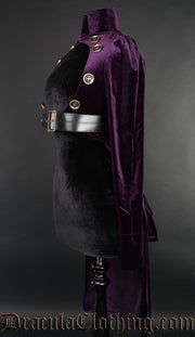 Purple Openbust Tailcoat