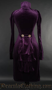 Purple Openbust Tailcoat