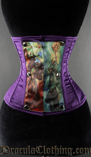 Purple Panel Corset