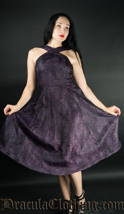 Purple Spider Dress