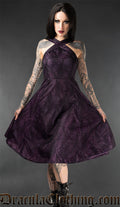 Purple Spider Dress
