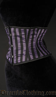 Purple Striped Waist Cincher