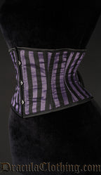 Purple Striped Waist Cincher