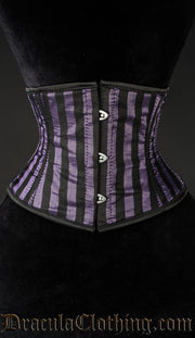 Purple Striped Waist Cincher