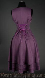 PURPLE THREE LAYER DRESS