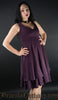 PURPLE THREE LAYER DRESS