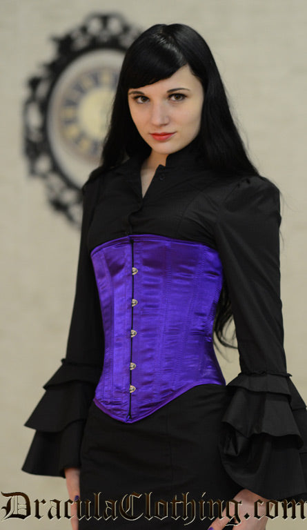Purple Underbust Corset