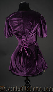 PURPLE VELVET TUNIC