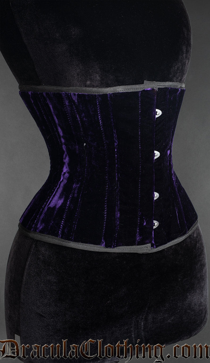 Purple Velvet Waspie