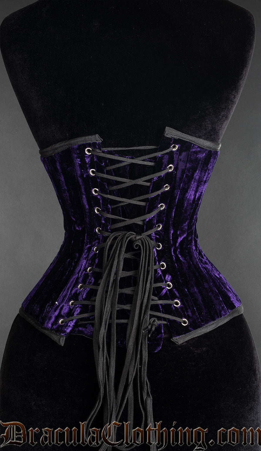 Purple Velvet Waspie