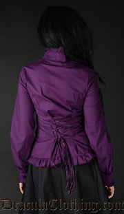 Purple Victorian Blouse