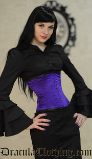 Purple Waspie Corset