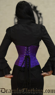 Purple Waspie Corset