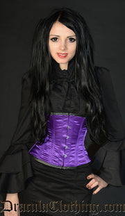 Purple Waspie Corset