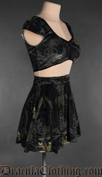 Purrfect Velvet Short Skirt