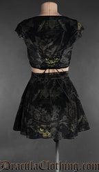 Purrfect Velvet Short Skirt