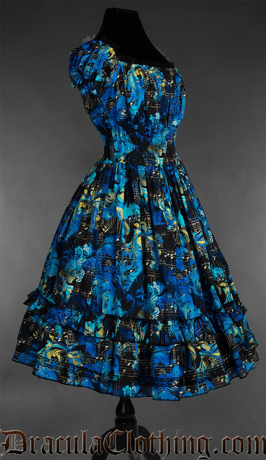 Raven Requiem Gothabilly Dress