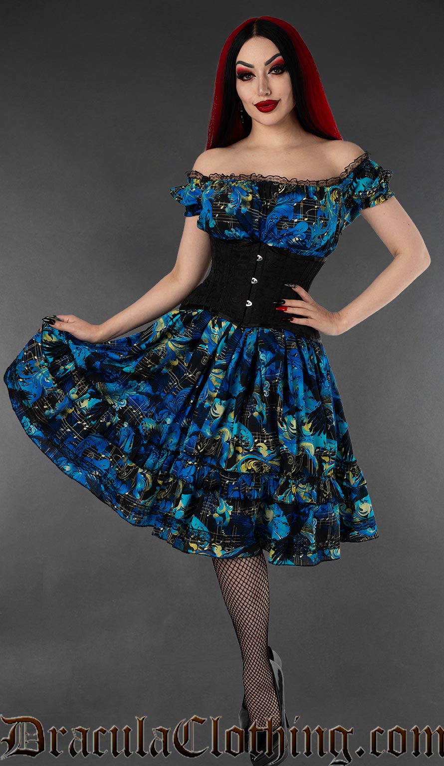 Raven Requiem Gothabilly Dress