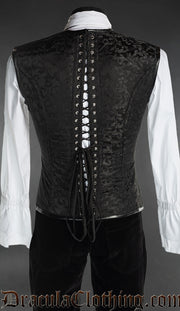 Black And Red Corset Vest