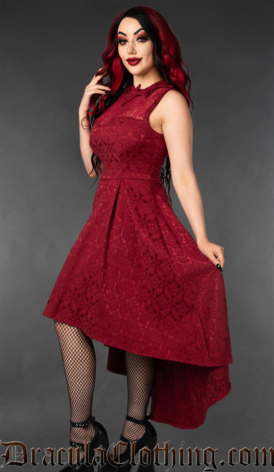 Red Bat Succubus Dress