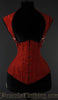 Red Brocade Apocalyptic Corset