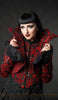 Red Brocade Evil Queen Jacket