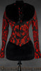 Red Brocade Luscious Jacket