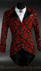 Red Brocade Tailcoat