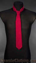 Red Brocade Tie
