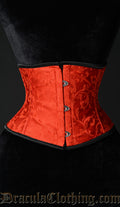 Red Brocade Waist Cincher