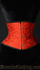 Red Brocade Waist Cincher