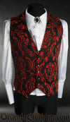 Red Brocade Waistcoat