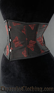 Red Butterfly Waist Cincher