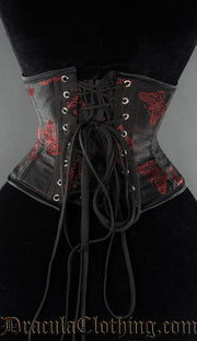 Red Butterfly Waist Cincher