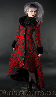 Red Evil Princess Coat