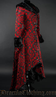 Red Evil Princess Coat