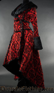 Crimson Evil Queen Coat