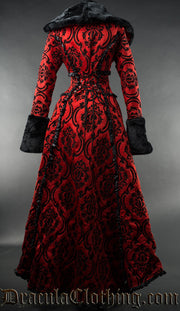 Crimson Evil Queen Coat